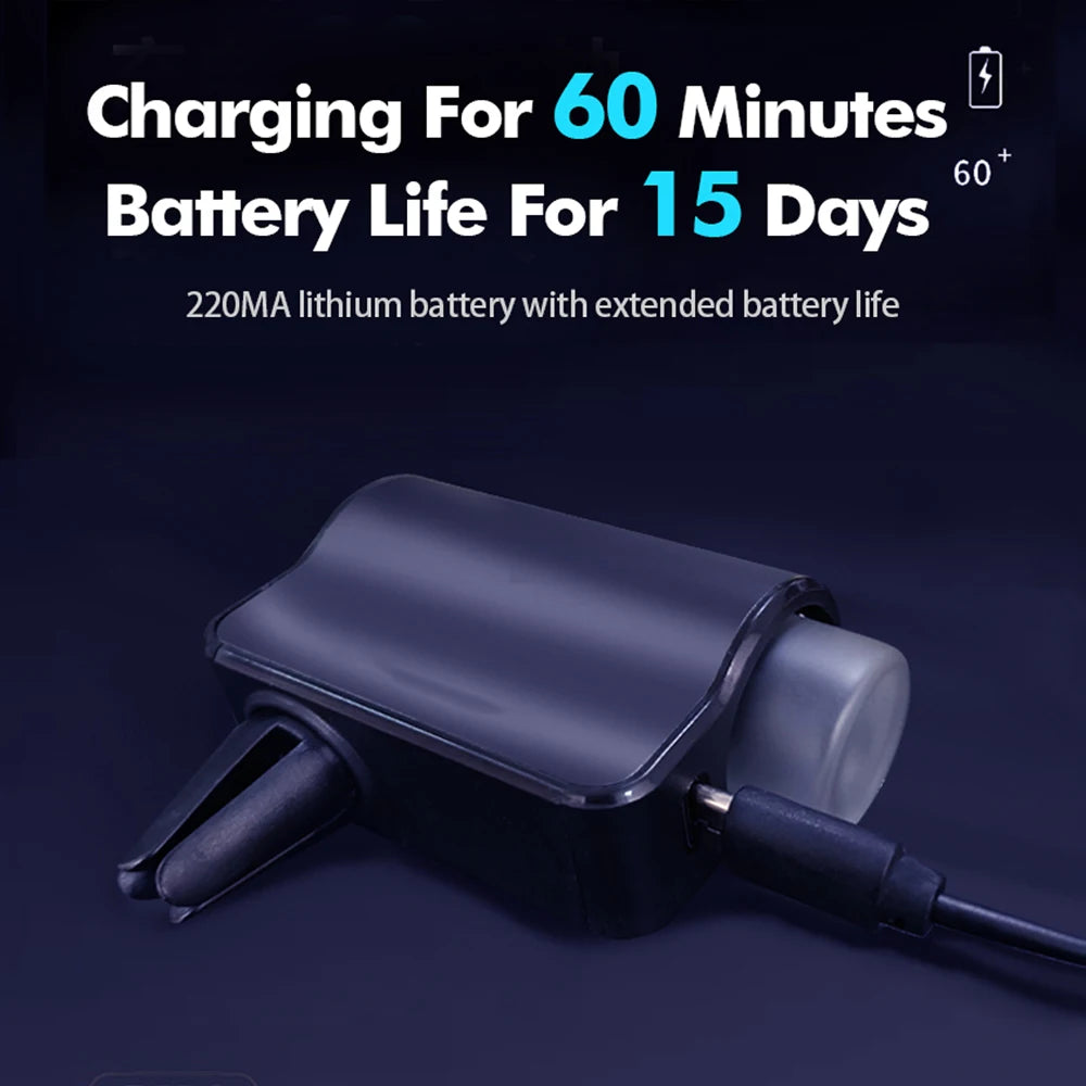 Diffuseur d'air électrique pour voiture, humidificateur d'arôme pour ventilation de voiture